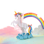 Load image into Gallery viewer, Magical Unicorn Pop Up Card
