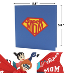 Load image into Gallery viewer, Supermom Pop Up Card
