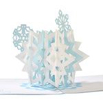Load image into Gallery viewer, Sparkling Snowflake Pop Up Card
