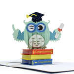 Load image into Gallery viewer, Wise Owl Graduation Pop Up Card
